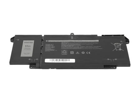 Bateria Mitsu do Dell Latitude 5320, 7320, 7520