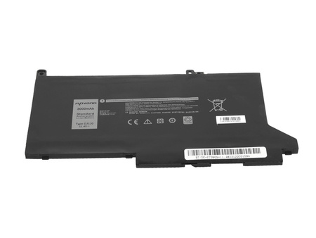 Bateria Movano do Dell Latitude 7390, 7490 - 11.4V (3000mAh)