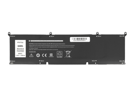 Bateria Mitsu do Dell Alienware M15 M17 R3, XPS 15 (9500)