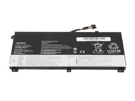 Bateria Movano do Lenovo ThinkPad T550, T560, W550, W550s