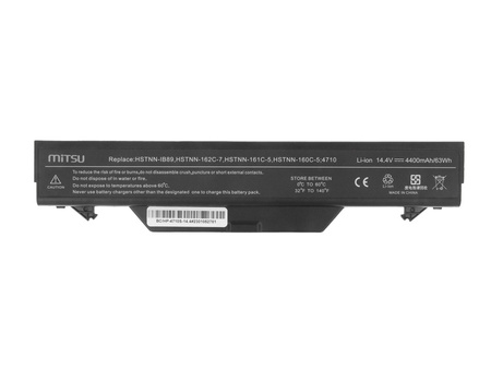 Bateria Mitsu do HP ProBook 4510s, 4710s - 14.4v