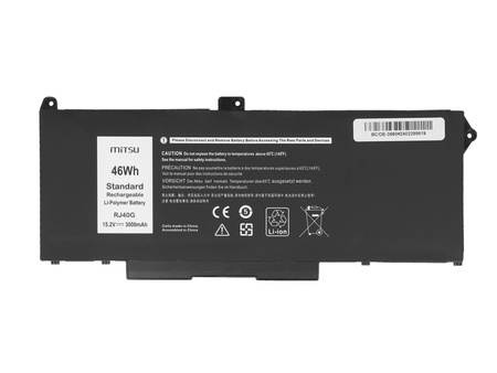 Bateria Mitsu do Dell Latitude 5420, 5520, Precision 3560