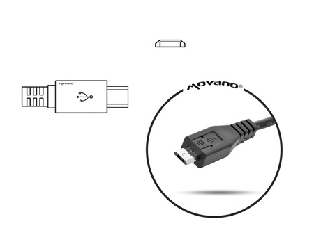 Zasilacz Movano 5v 2a (microUSB) 10W, ME400C do Tablet Asus