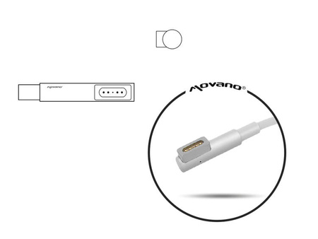 Zasilacz Movano 18.5v 4.6a (magsafe) 85W do Apple