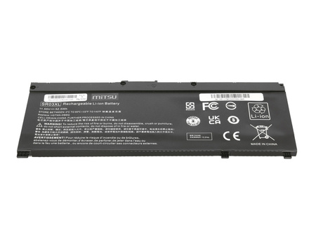 Bateria Mitsu do HP Pavilion Gaming 15 17