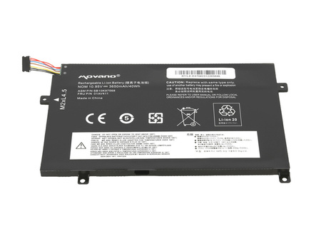 Bateria Movano do Lenovo ThinkPad E470, E475