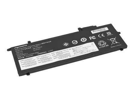 Bateria Movano do Lenovo ThinkPad A285, X280