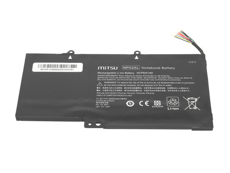 Bateria Mitsu do HP Pavilion X360 13-A, 13-B, 15-U