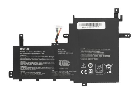 Bateria Mitsu do Asus Vivobook K513E, M513I, S513E, V531FA