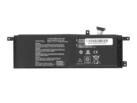 Bateria Mitsu do Asus X453, X553MA