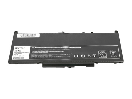 Bateria Mitsu do Dell Latitude E7270, E7470