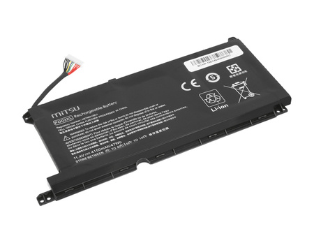 Bateria Mitsu do HP Pavilion Gaming 15-DK, 15-T, 16-A