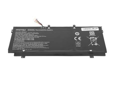 Bateria Mitsu do HP Spectre x360, 13-AC 13T