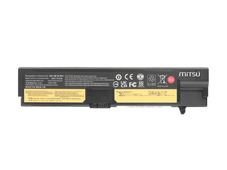 Bateria Mitsu do Lenovo ThinkPad E570, E570C, E575