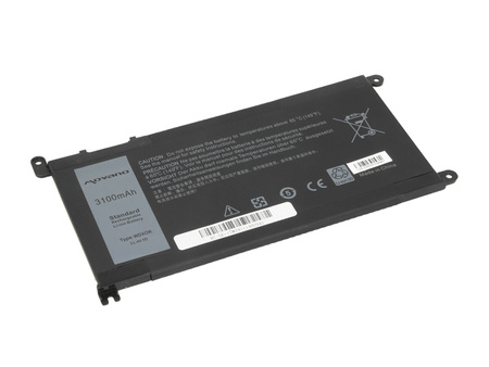 Bateria Movano do Dell Vostro 14 (5468), Inspiron 15 (5568) - 3100mAh