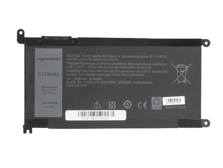 Bateria Movano do Dell Vostro 14 (5468), Inspiron 15 (5568) - 3100mAh