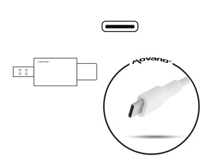 Zasilacz Movano 67W USB type C USB-C