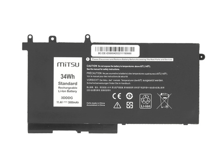 bateria mitsu Dell Latitude E5280, E5480, E5580 